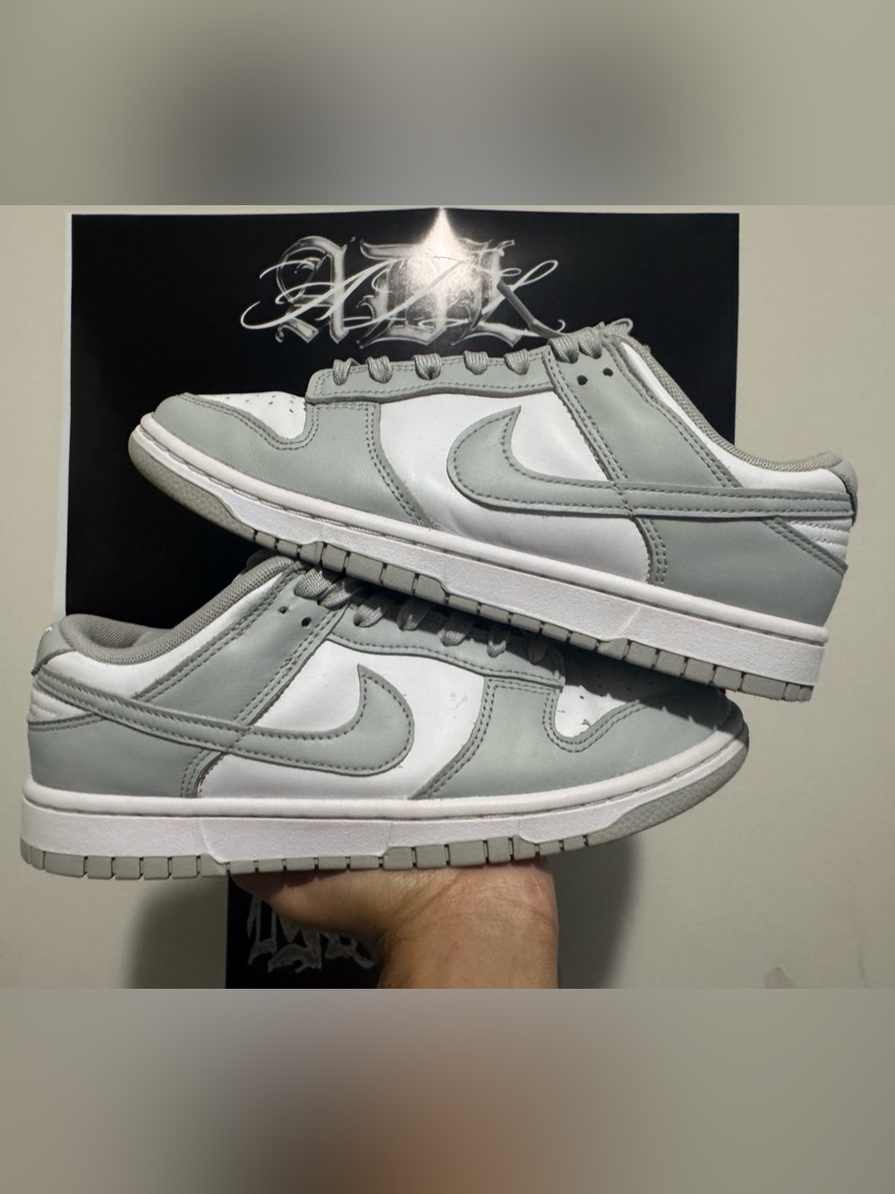 Nike dunk low Grey Fog size 8 men